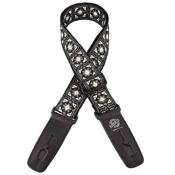 LOCK IT 2" RETRO SOJOURNER Guitar Strap