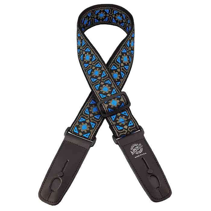 LOCK IT 2" RETRO MINSTREL Guitar Strap
