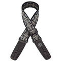 LOCK IT 2" RETRO CARBON CANYON Guitar Strap