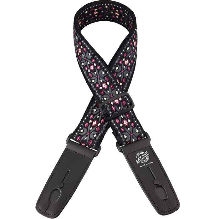 LOCK IT 2" RETRO DEFENDER Guitar Strap