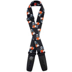 LOCK-IT 2" Rock Plush Poly Café Racer Guitar Strap