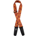 LOCK-IT 2" ROCK PLUSH POLY GOLD SWIRL Guitar Strap