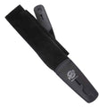 LOCK IT 2.75" SUEDE BLACK Guitar Strap