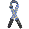 LOCK-IT 2" DESIGNER BLUE MOON Guitar Strap