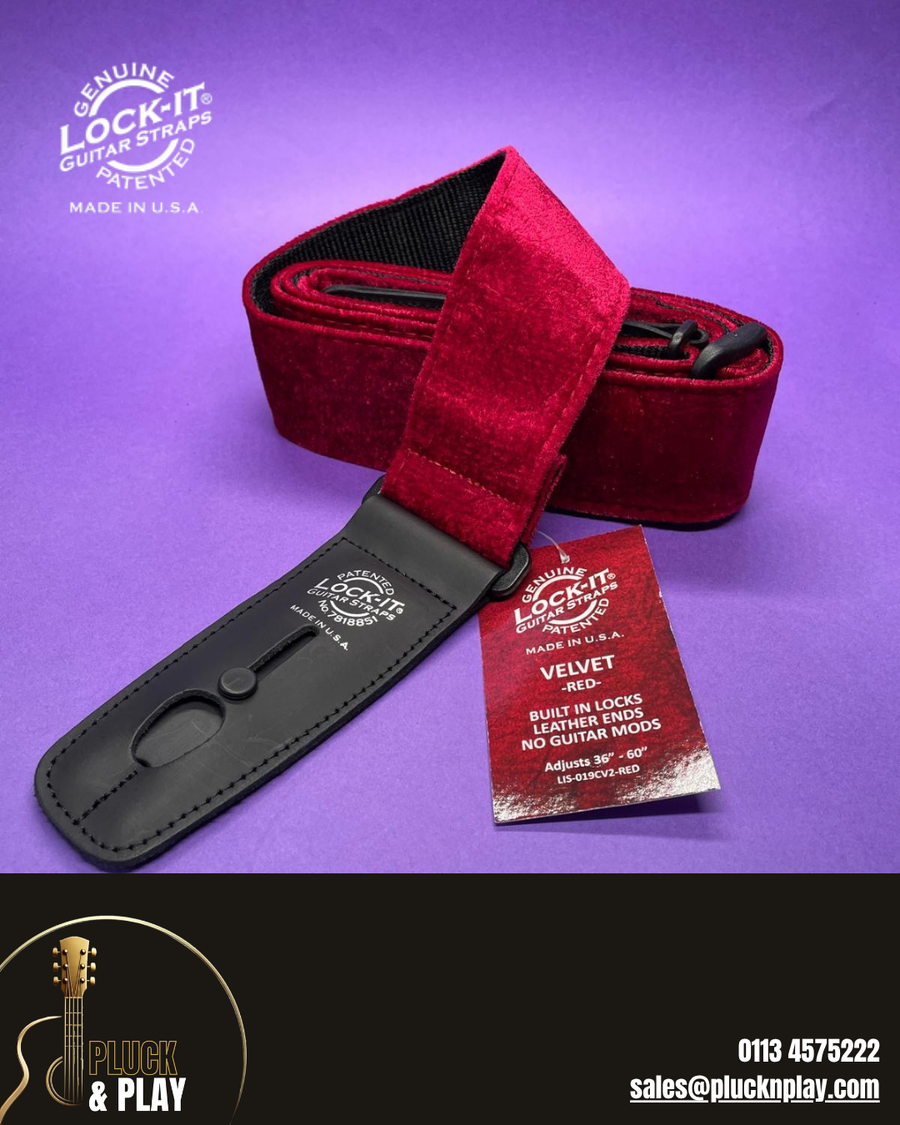 LOCK-IT Guitar Straps: Built-In Locks, Bold Designs and Nothing to Fit