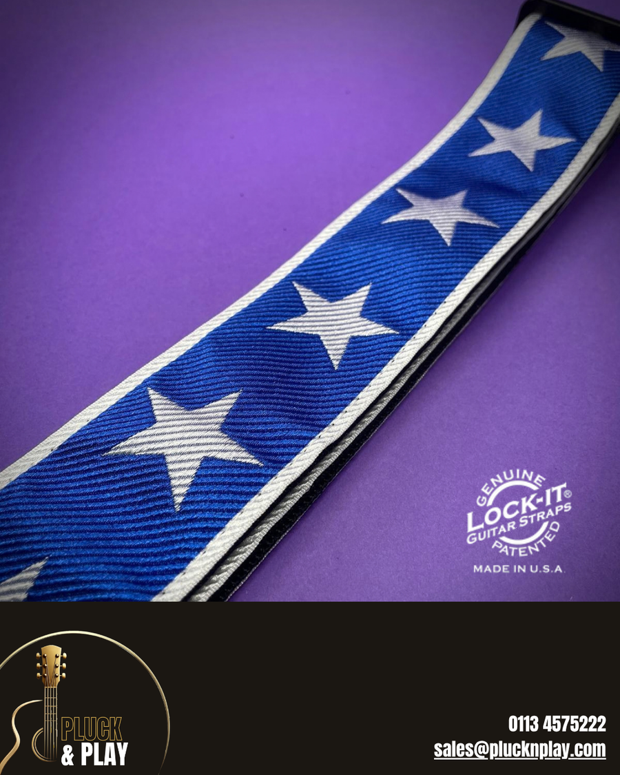 LOCK-IT Guitar Straps: Built-In Locks, Bold Designs and Nothing to Fit