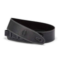ISUZI LP-202WH Leather 2.5 inch top with suede leather backing & White stitch