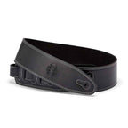 ISUZI LP-202WH Leather 2.5 inch top with suede leather backing & White stitch