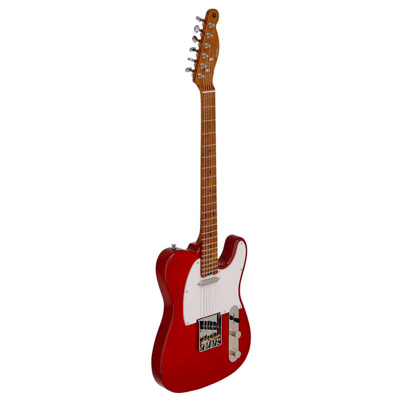 Prodipe Origin Design TC Burgundy Red Guitar, view 2