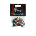 D'Andrea Plectrums, Medium Thumb Picks - MULTI - 6PC