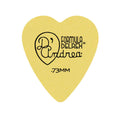 D'Andrea Plectrums, 323 Yellow Delrex - Medium - 72PC