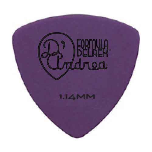 D'Andrea Plectrums, 346 Purple Delrex - X-Heavy - 72PC