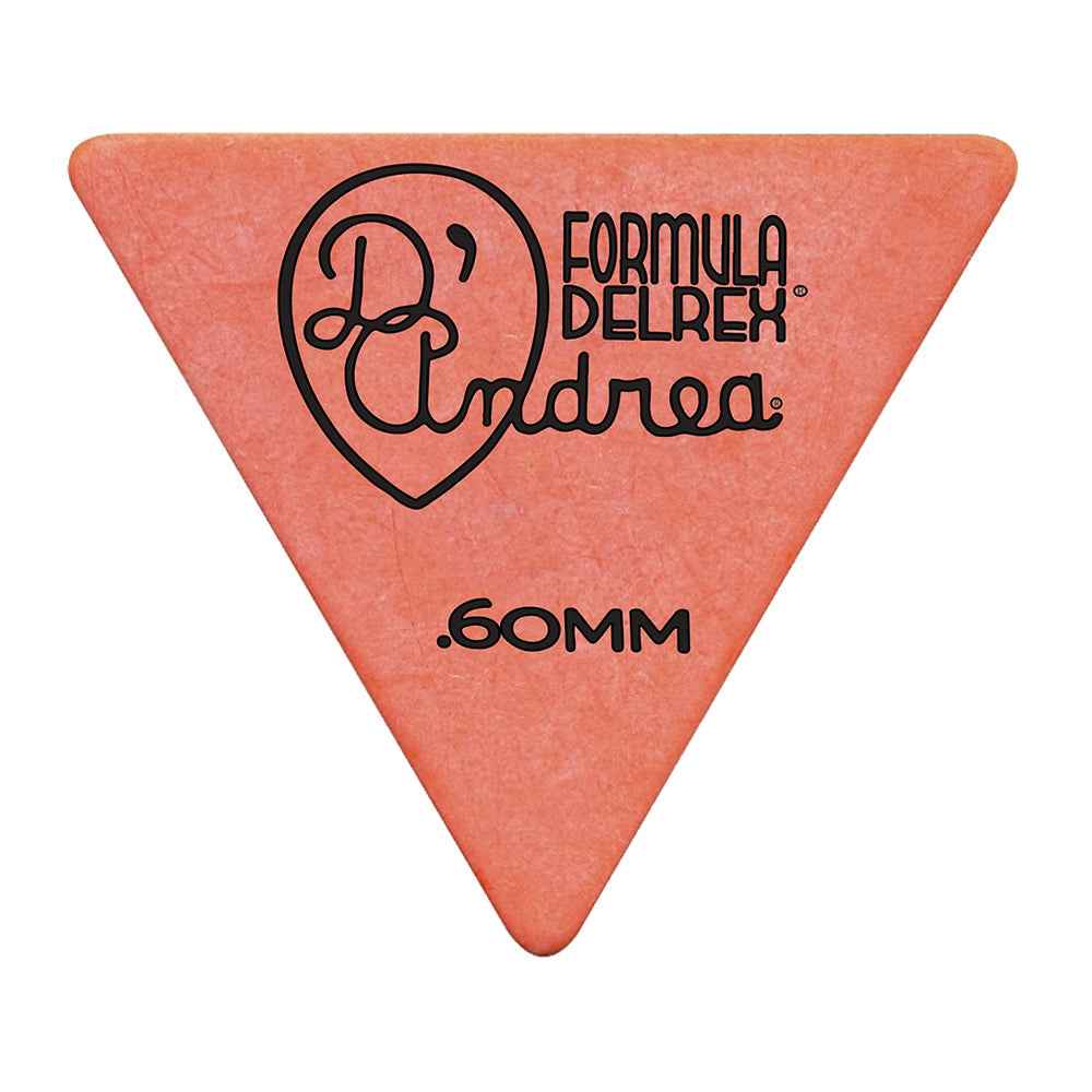 D'Andrea Plectrums, 355 Orange Delrex - Thin-Medium - 72PC