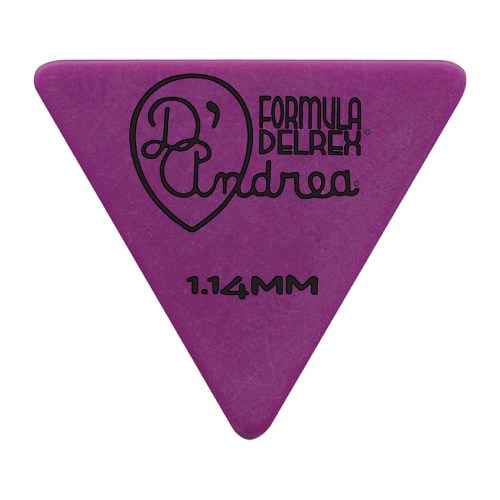 D'Andrea Plectrums, 355 Purple Delrex - X-Heavy - 72PC
