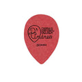 D'Andrea Plectrums, 358 Red Delrex - Thin - 72PC