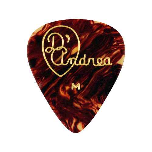 D'Andrea Plectrums, 351 Shell Celluloid - 0.96mm Heavy - 72PC