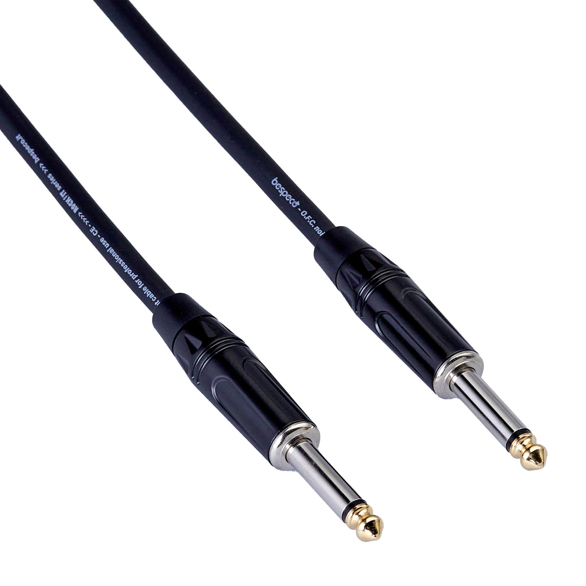 Bespeco RKJJ300R – Jack to Jack 3 metre Guitar cable, view 3