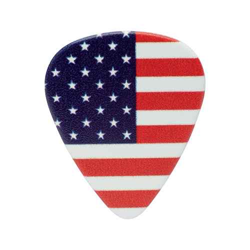 D'Andrea Plectrums, 351 FLAG - Medium - 12PC Assorted