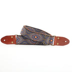 ISUZI GT-60 Suede Pattern Woven Guitar Strap