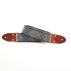 ISUZI GT-61 Suede Pattern Guitar Strap