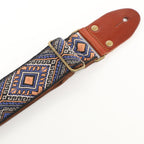 ISUZI GT-60 Suede Pattern Woven Guitar Strap