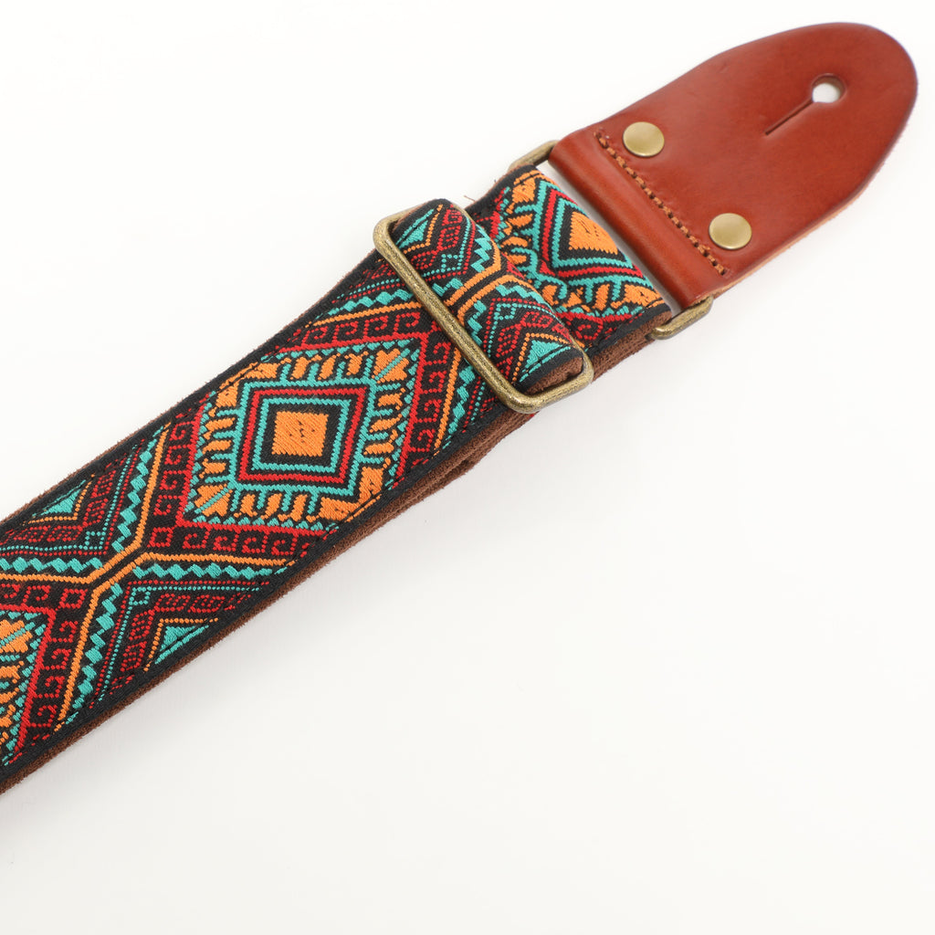 ISUZI GT-64 Coloured Woven Guitar Strap
