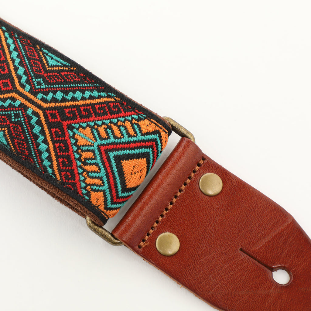 ISUZI GT-64 Coloured Woven Guitar Strap