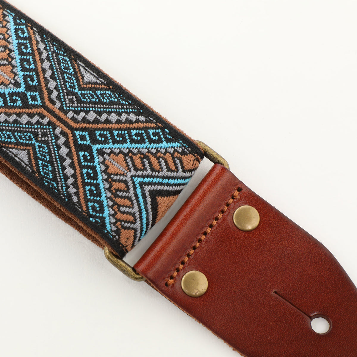 ISUZI GT-61 Suede Pattern Guitar Strap