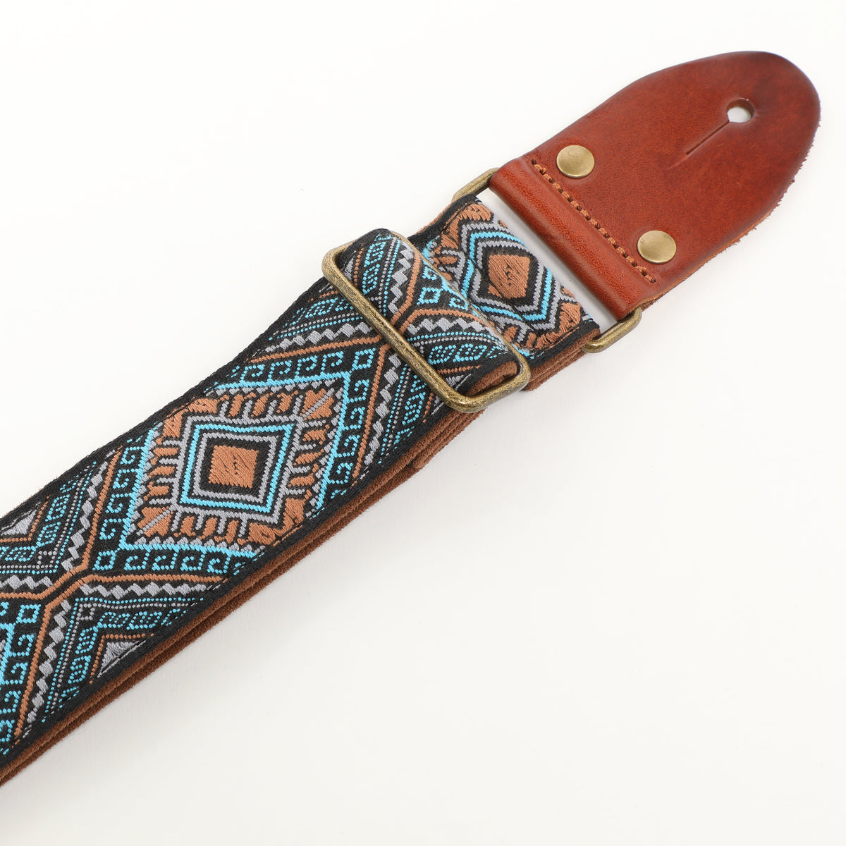 ISUZI GT-61 Suede Pattern Guitar Strap