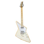 Cream Voltage  Guitar in ROYAL WHITE complete with Gig Bag