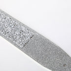 ISUZI SPK20 Silver Sparkle Guitar Strap