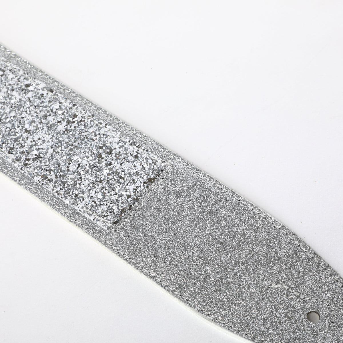 ISUZI SPK20 Silver Sparkle Guitar Strap