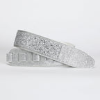 ISUZI SPK20 Silver Sparkle Guitar Strap