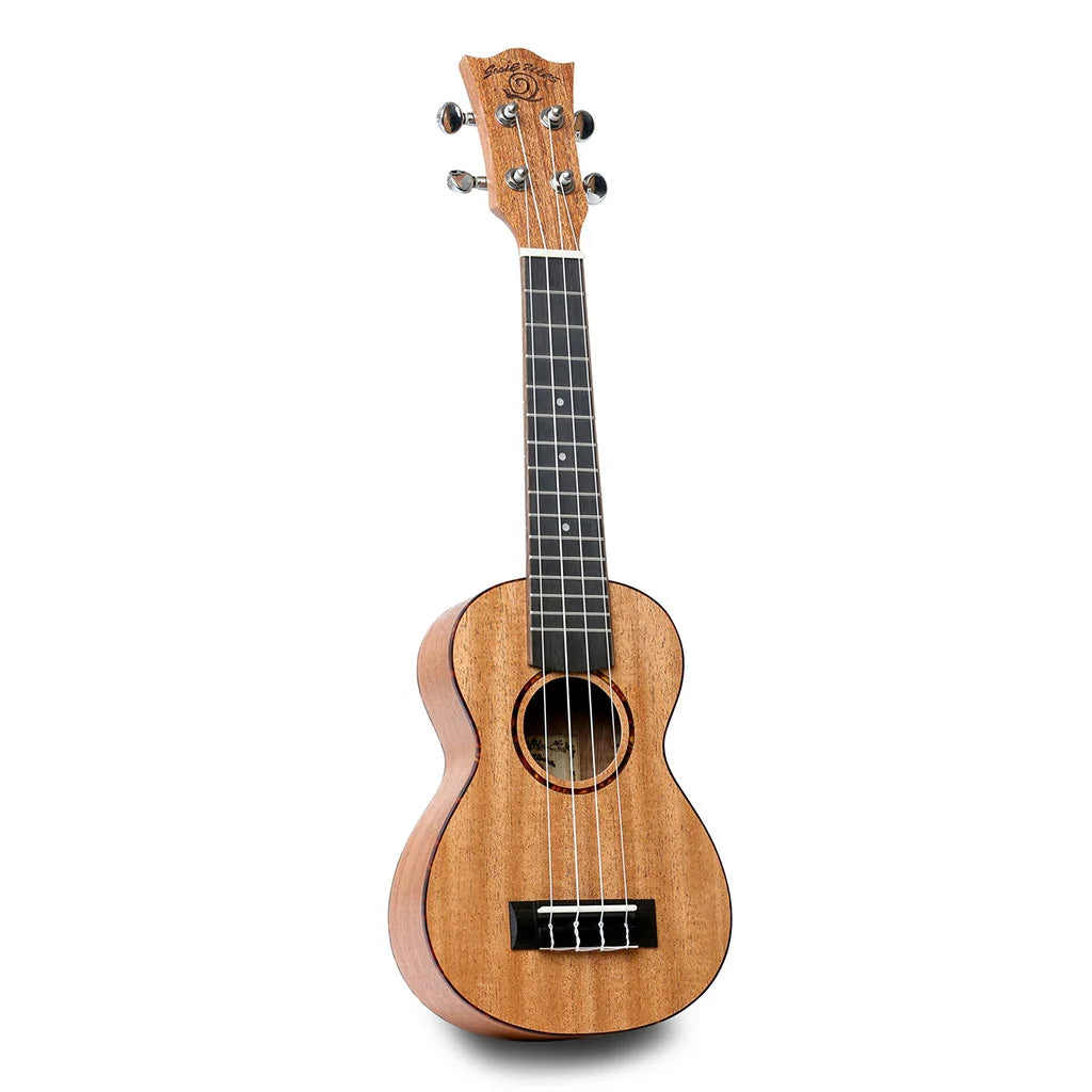 Snail UKS-212E Mahogany Soprano Ukulele with Ebony Finger board and Bridge