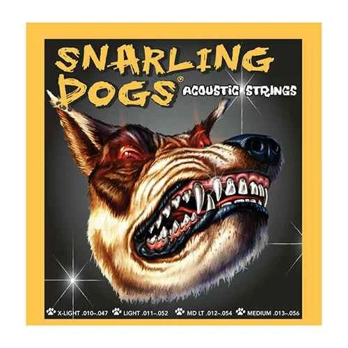 Snarling Dogs Acoustic Strings - Medium 13-56