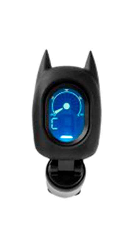 Swiff A72 Bat - BLACK Chromatic Tuner for Guitar, Bass, Ukulele & Violin