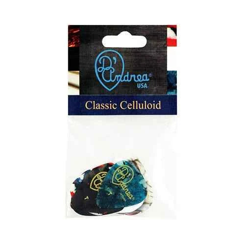 D'Andrea Plectrums, 351 Classic Celluloid - Medium - 12PC