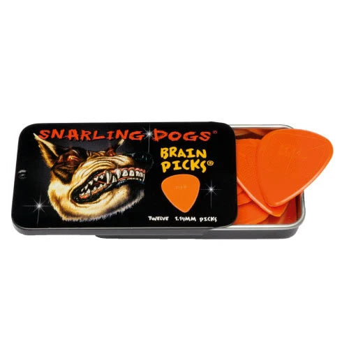 Snarling Dog Brain Picks - For Extra Grip