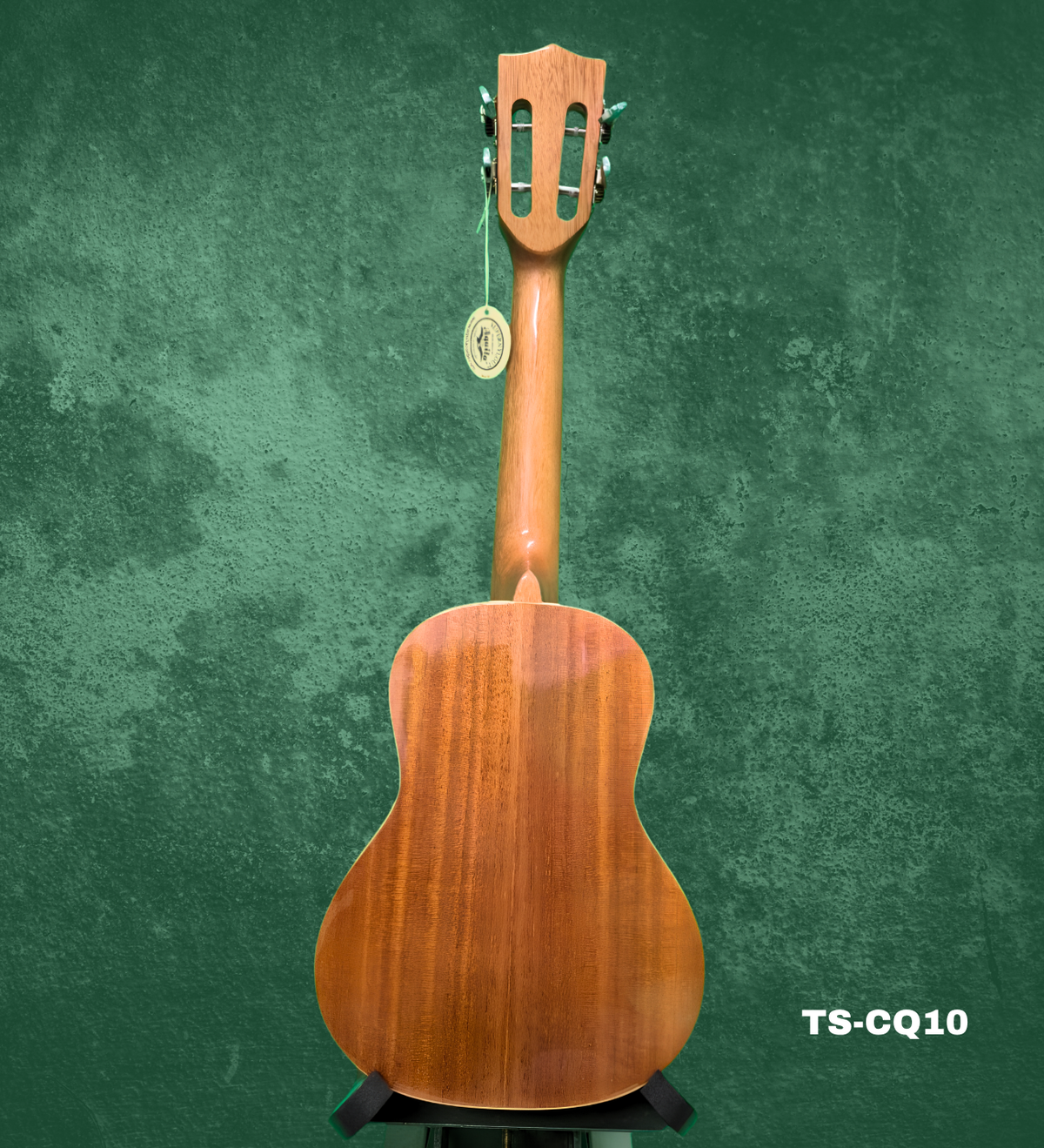 V-Tab TS-CQ10 Solid Spruce Top, Ukulele w/EQ, view 3