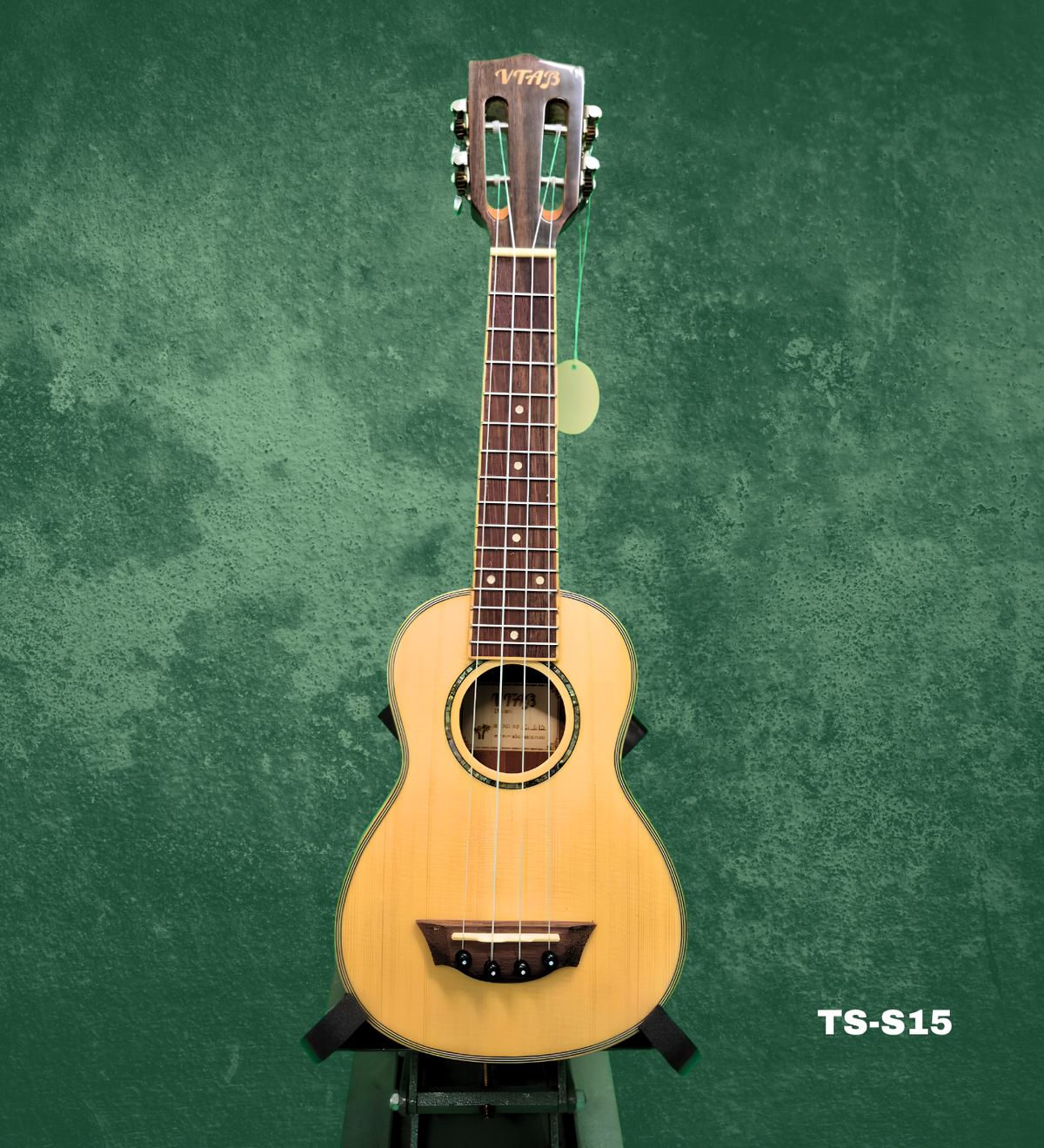 V-Tab TS-S15 Solid Engelmann Spruce Top Soprano Ukulele