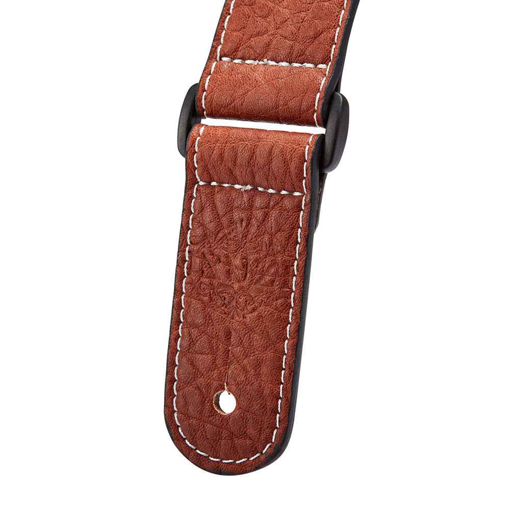 ISUZI UK-12 Leather Beige Ukulele Strap