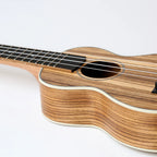 Snail UKS-215E Zebrawood Soprano Ukulele, view 2