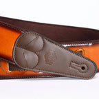 ISUZI VSG01-1 Brown & Orange Guitar Strap