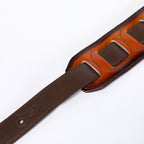 ISUZI VSG01-1 Brown & Orange Guitar Strap
