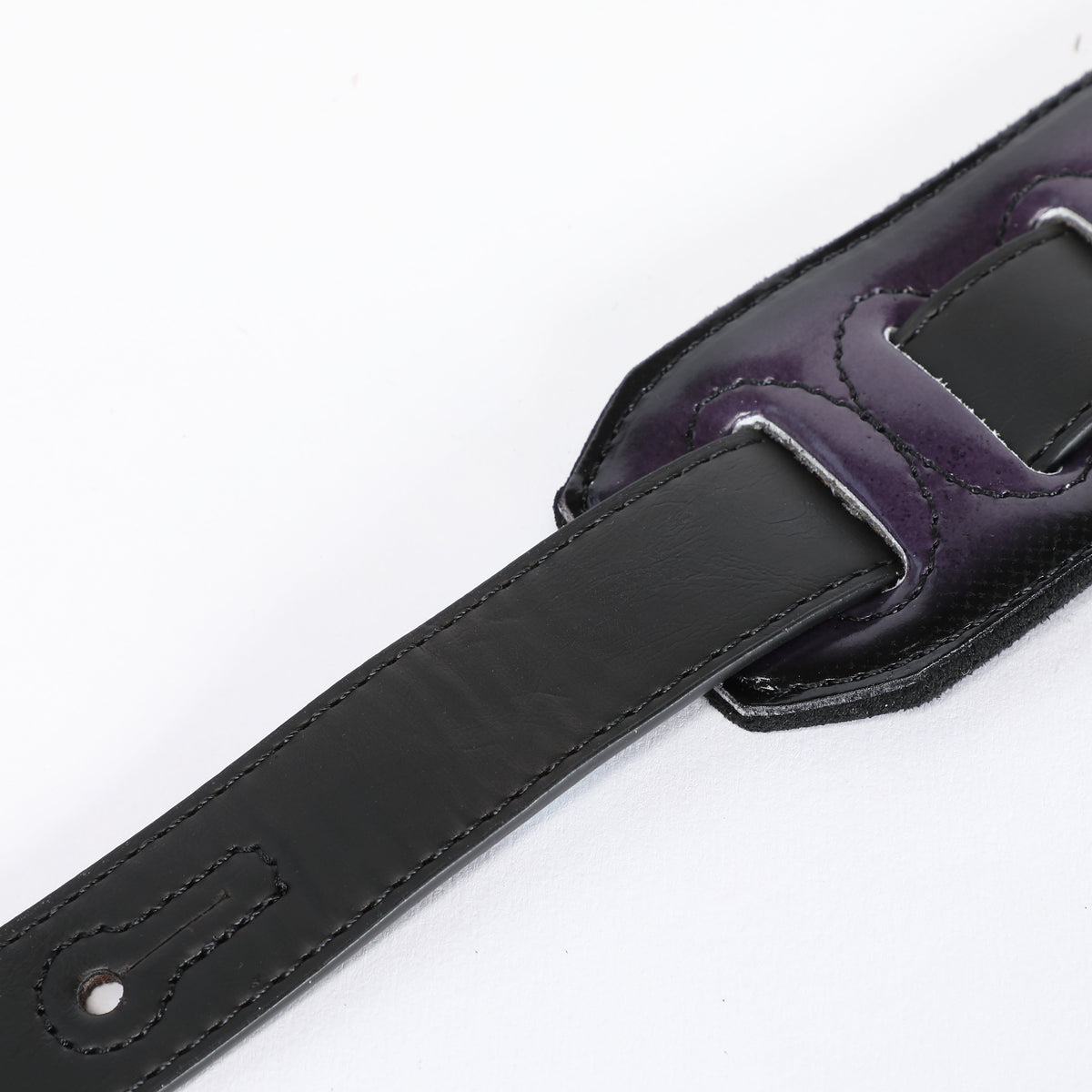 ISUZI VSG01-6 Black & Purple Guitar Strap