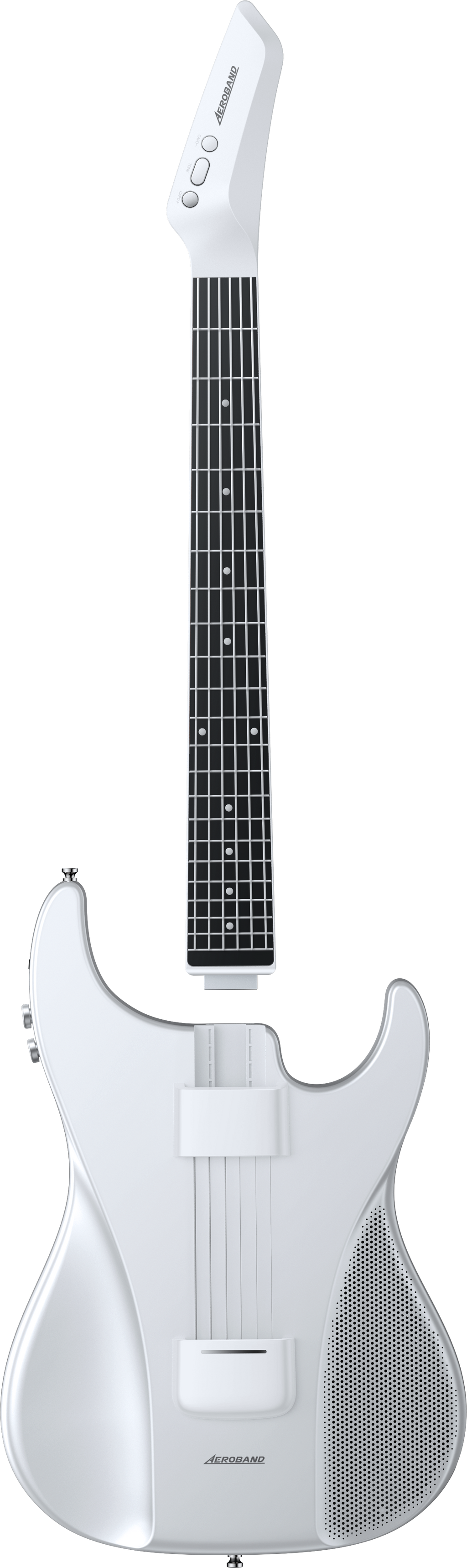 Aeroband Guitar in White with Gig Bag