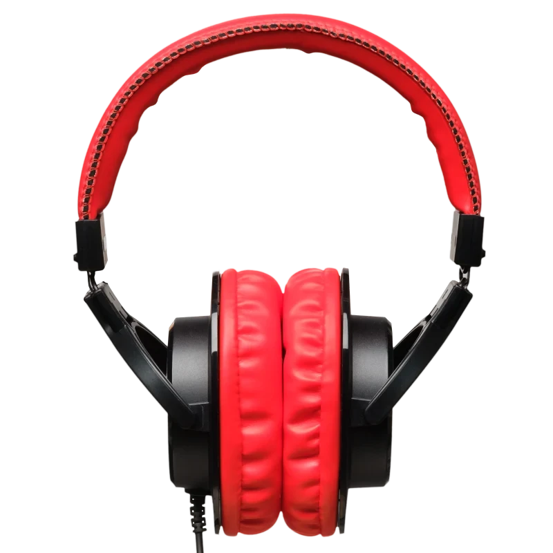 Prodipe 3000BR Professional Headphone versatile Black/Red