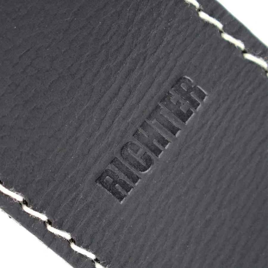 Richter Raw II Contour Torro Black Guitar Strap 1510