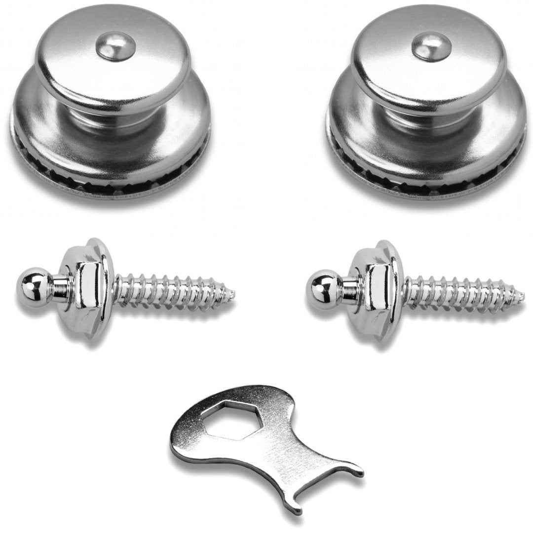 LOXX Strap Lock Set Chrome