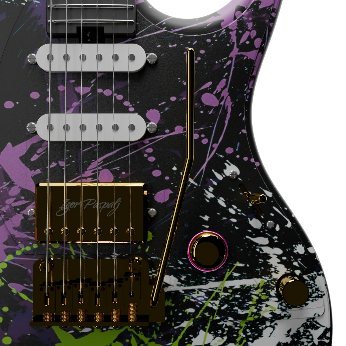Enya Nova Go INSPIRE - Guitar with case and accessories IRIS (Igor Paspalj signature Model)